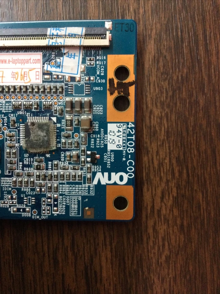 Placa T-Con AUO 42LE4500 T420HW06V2CTRLBD, 42T08-C00, 55.42T09.C09 Foto 3 de 4