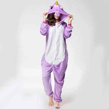 Kigurumi Purple Unicorn Pajamas 174cm-185cm Tall