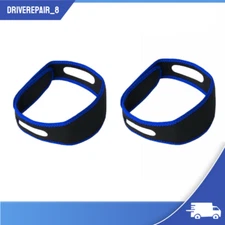 2PCS Blue Anti Snore Chin Strap Stop Snoring Belt Sleep Apnea Support Solution