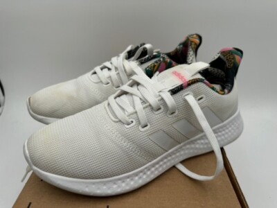 ADIDAS WOMEN'S ZOE SALDANA x PUREMOTION RUNNING SHOES BLACK PINK FLORAL  SIZE 9 | eBay