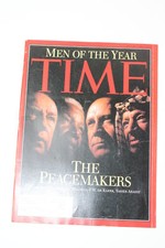 Time Magazine (January 3, 1994) (The Peacemakers, Rabin, Mandela, Klerk, Arafat)