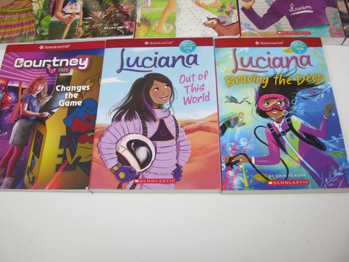 Lot 13 American Girl PB Books Beforever Luciana Gabriela Lea Maryellen Julie Kit - Picture 6 of 9