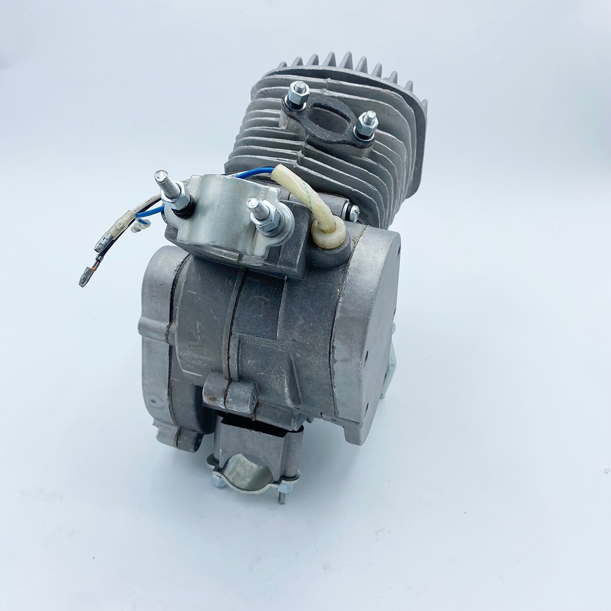 Silver 80cc 2 Stroke Gas Engine Motor For Motorized Motorised Bicycle ...