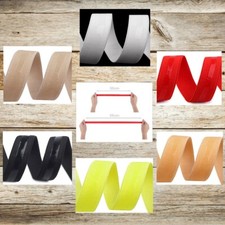 1 m Gummiband mit Silikon 20 mm breit Farbwahl Wäschegummi antirutsch BH Dessous