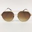 Fashion Round Pilot Sunglasses With Mirrored Lenses - Gold Frame, UV400 Protection, Unisex Gift