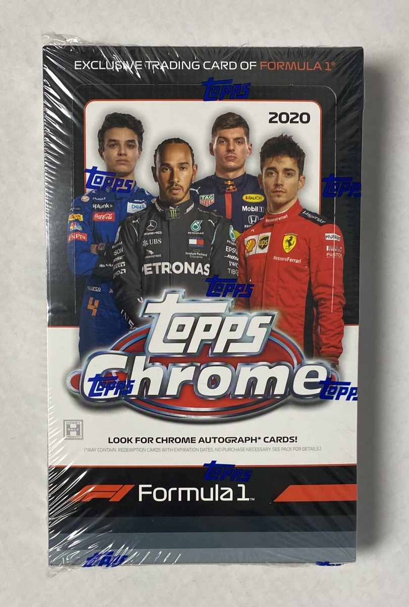 2020 Topps Chrome formula 1 未開封ボックス 2020 Topps Chrome Formula 1 F1 Racing Hobby Box | eBay