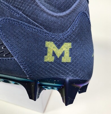 Nike Jordan 5 Alpha Menace Elite Michigan PE Blue Football  display picture 3
