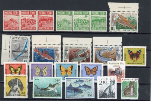 [G80.523] Worldwide : Fauna - Good Lot Very Fine MNH Stamps - Afbeelding 1 van 1