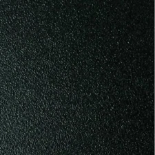 9.5” X 12.5" x 1/2" Black Plastic (HDPE) - Rounded Edges & Corners