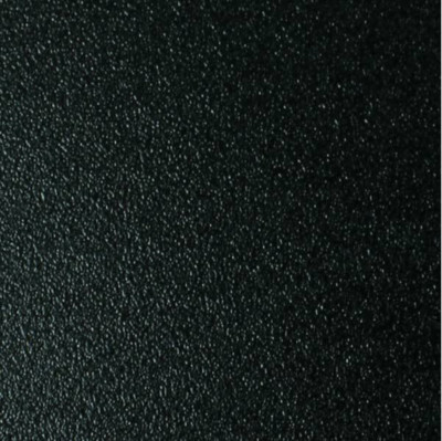 7'' x 8.5'' x 1/2'' Black Plastic (HDPE) Cutting Board  - FDA/NSF/USDA