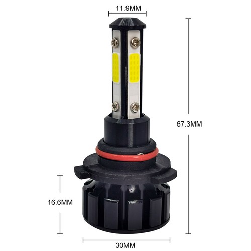 For Lexus RX400h 2006 2007 2008 LED Headlight Hi/Lo Beam + Fog Light Bulbs Combo - Picture 10 of 12