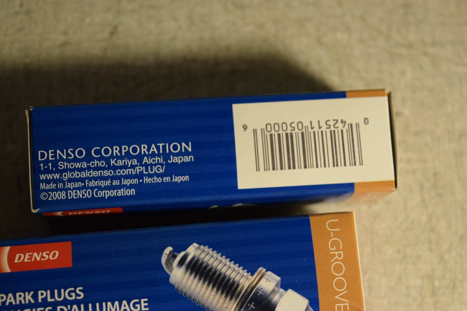 Denso UGroove L14U 5000 Spark Plugs Lot of 6 eBay