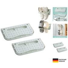 Faltbarer Schuhhalter Wandmontage Kunststoff Schuhregal, platzsparend und robust