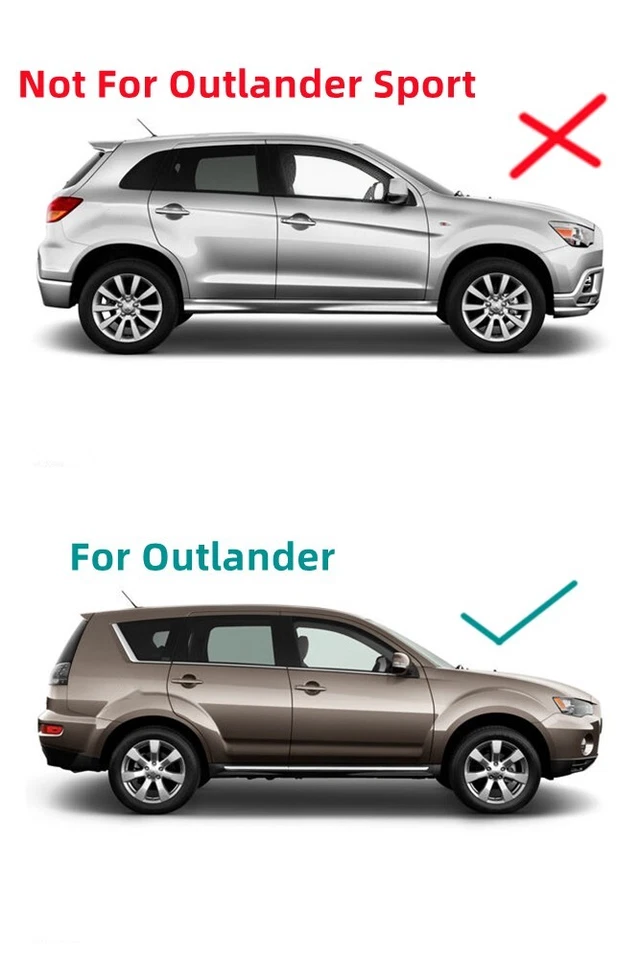 Heated Back Window Rear Glass Privacy For 2007-2013 Mitsubishi Outlander - Image 3 of 4