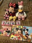 Preowned Disney Lot Minnie Mouse & Daisy Duck. Plush, Figures, Books. 27 Pieces — photo 1