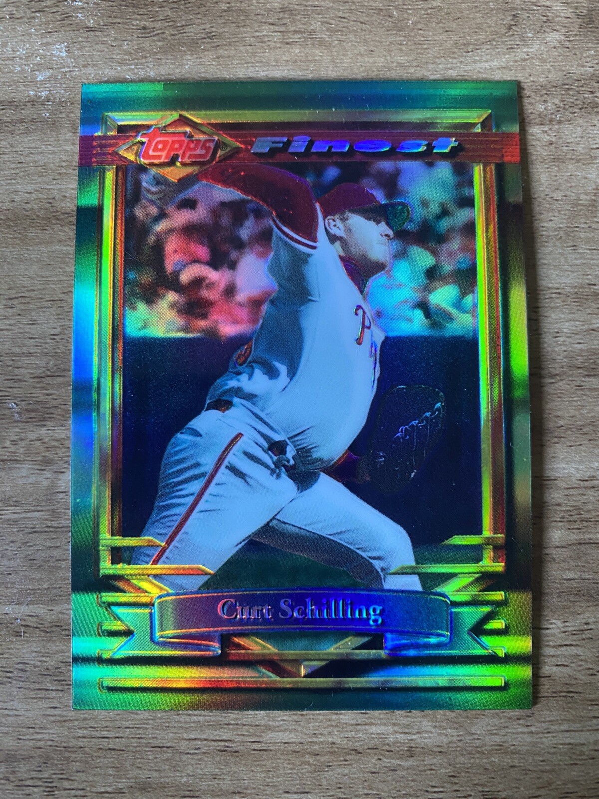 1994 Finest #150 Curt Schilling Refractor NM-MT