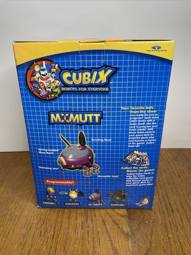 Cubix Robots For Everyone Programmable MXMUTT 2001 Trendmasters NEW - Picture 7 of 8