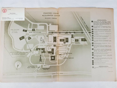 The Stanford Linear Accelerator Center SLAC di Wolfgang K.H. Brochure Panofsky - Foto 2 di 6