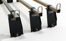 Van roof rack 3 bars for Land Rover 90 & 110 Defender TITAN Construction Grade
