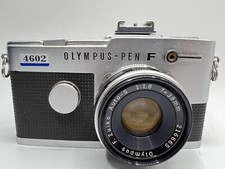 Olympus -Pen F fotocamera analogica semiformato con F.Zuiko Auto-S 38 mm 1:1.8 #216665-21
