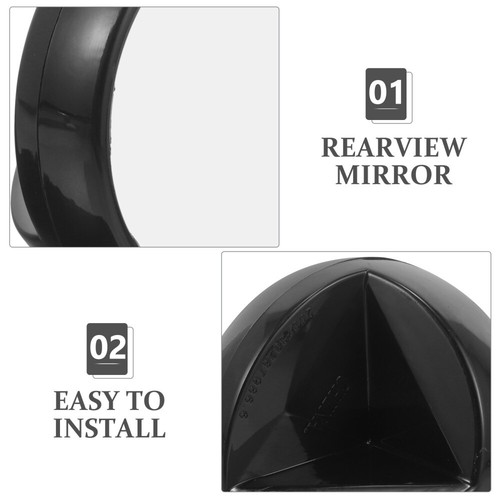 Computer Magnifying Mirror Desk Rear- View Mirror Convex Mirror Office Rear- - 第 9/11 張圖片