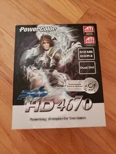 Power Color ATI Radeon HD4670 512MB PCI Express Video Card