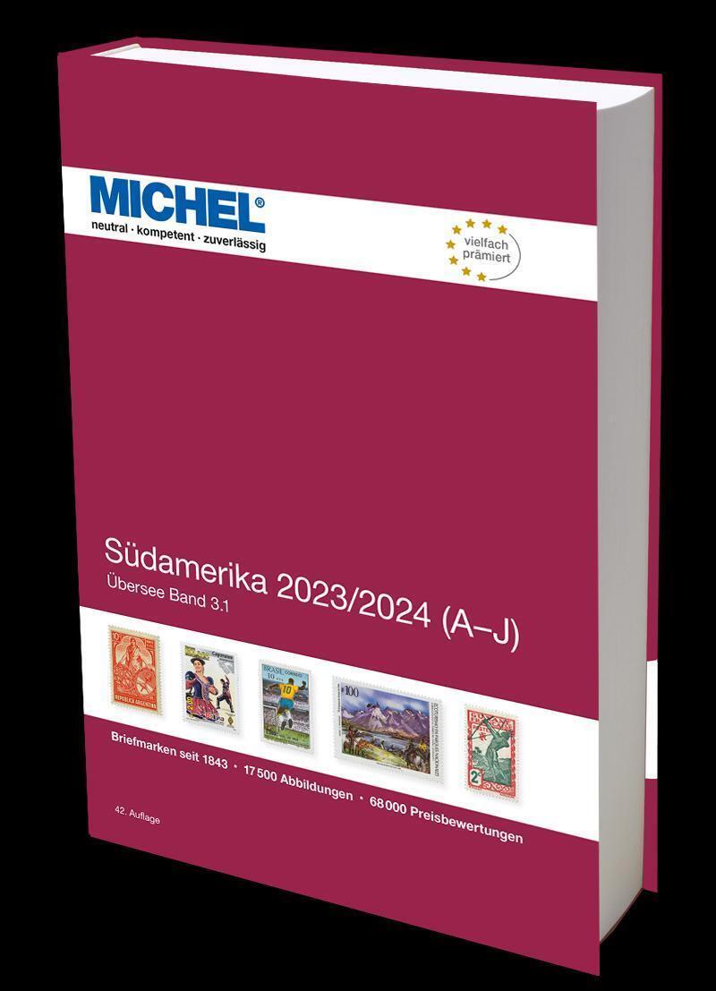 Thumbnail - Michel Südamerika A-j 2023/2024 Ü 3.1 Michel-redaktion Buch