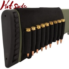 9 Rounds Rifle Shell/Cartridge Buttstock Holder Ammo StorageShooting Accessories