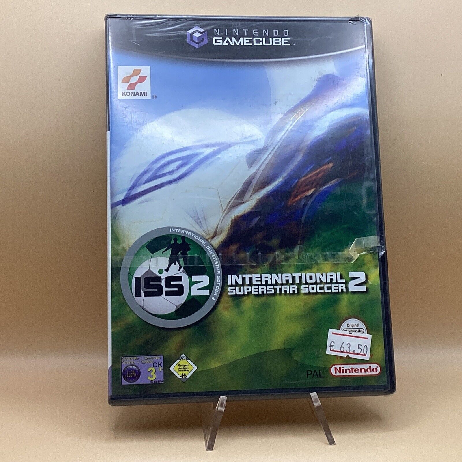 Nintendo Game Cube ISS2 International Superstar Soccer 2 PAL nuovo