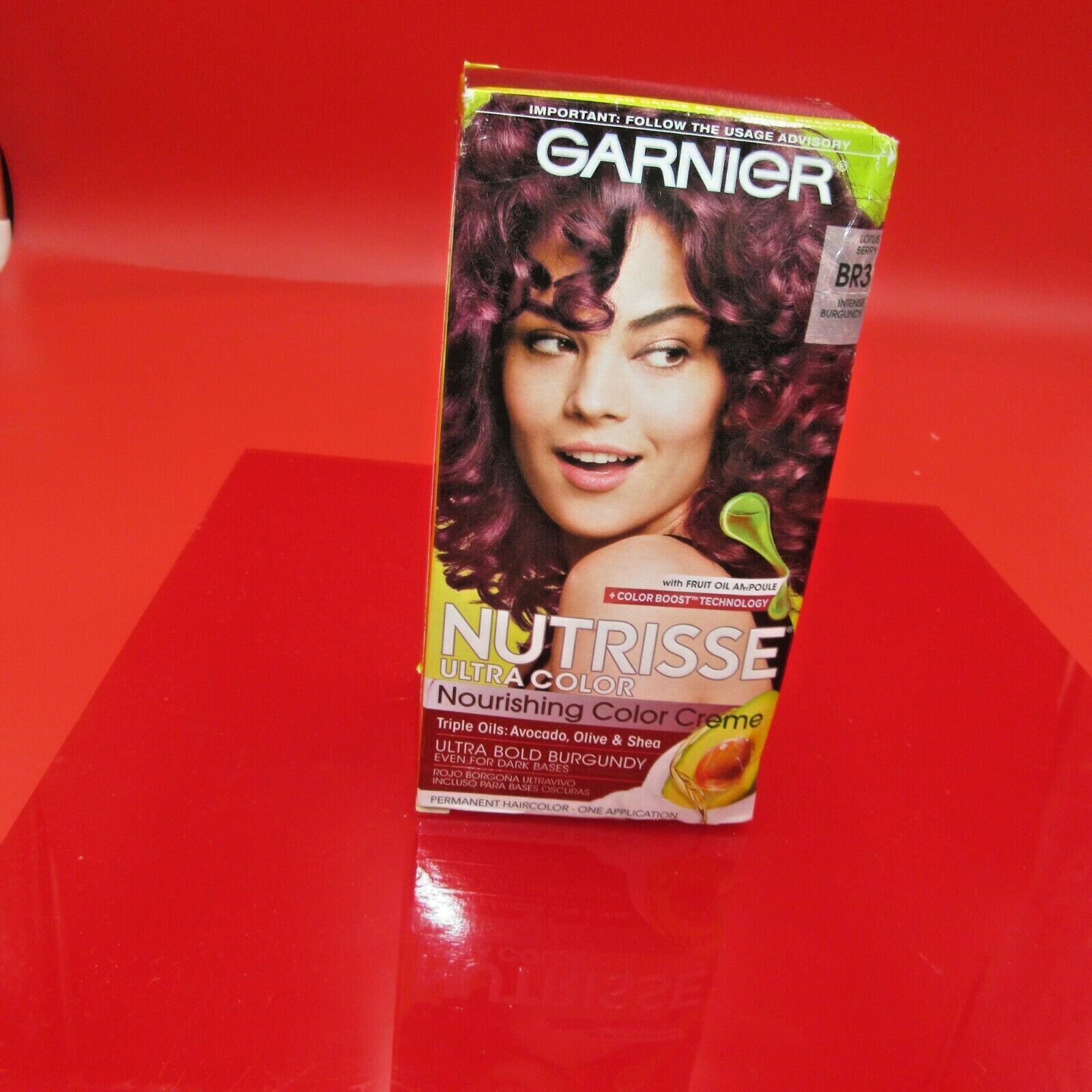 Nurishing Creme  Br3 Lotus Berry Burgady.