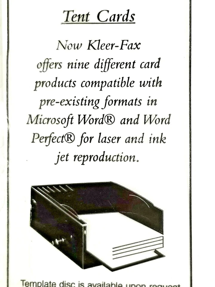 Kleer-Fax Legal Indexes 81170 8,5 x 11, 1-25 10 упаковок лот из 4 - Изображение 2 из 4