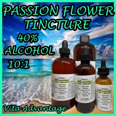Passion Flower 10:1 Tincture Highest Quality, Passiflora Incarnata