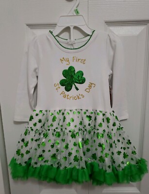 18 month st patrick's day outfit