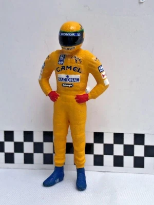 Ayrton Senna Lotus Honda 99T Figur 1987 1/43 Druckguss Modell F1 Auto Cartrix
