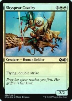 Skyspear Cavalry FOIL Ultimate Masters Light Play MTG Magic DNA GAMES