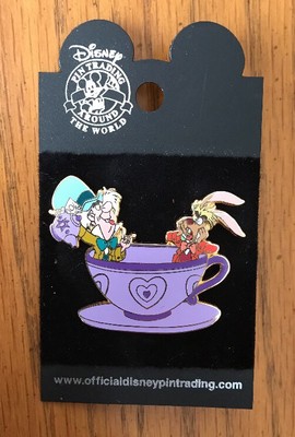 Pin WDW - Four Parks One World Mad Hatter & March Hare