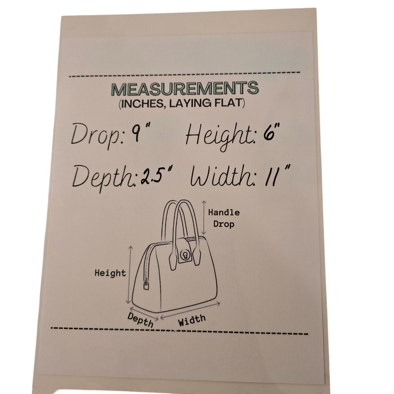 Alfani Python Snakeskin Handbag Chain Link Strap - image 2