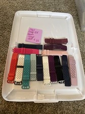 X15 Small Fitbit Charge 3 and 4 Soft Waterproof Replacement Bands Sport Strap