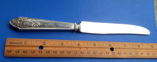 Vintage Set of Four 9" Sterling Silver Butter Knife Spreaders. Jacobs Jewelers - Picture 7 of 8