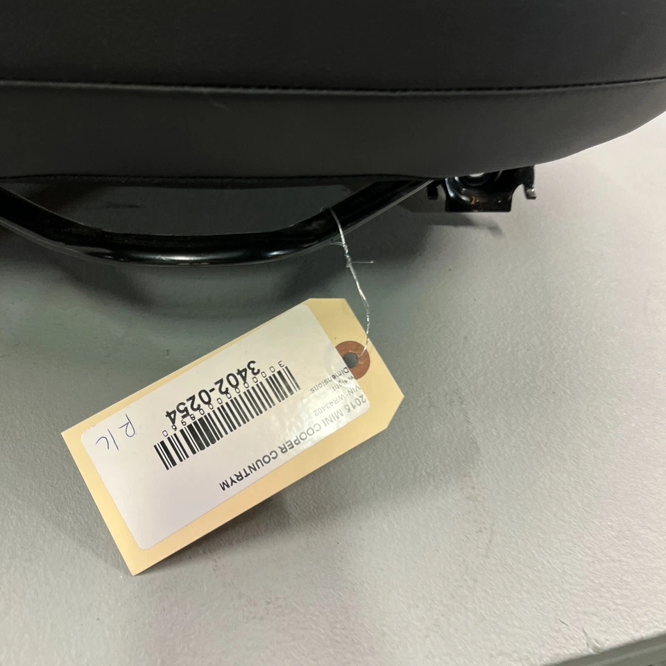 11-16 COOPER COUNTRYMAN PACEMAN ASIENTO TRASERO LADO DEL CONDUCTOR COJÍN SUPERIOR E INFERIOR OEM Foto 2 de 4