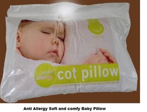 baby cot pillow