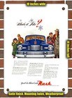 Metal Sign - 1947 Nash 600 What's It Like - 10x14 Inches
