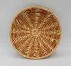 Tohono O'odham Basket Bowl Papago Fine Flower Open Weave Whirlwind Natural HVB7 — photo 4
