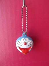 Plastic Anime Doraemon Funny Face Key Chain 2010 Fujiko Products Good Condition