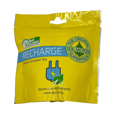 Real Growers Recharge - Mycorrhizae Instant Compost Tea/Soil Microbes for Plant