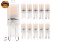2W G9 LED Lampe Warmweiß Ersatz 15W 20W Halogenlampen, G9 LED Leuchtmittel