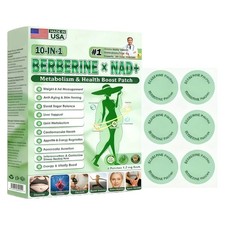 GLORENDA Berberine Mullti-Pathway Metabolic Patch 6pcs/Box 