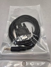DB9Pin Female to DC3.5mm Serial Cable-6 Feet Black