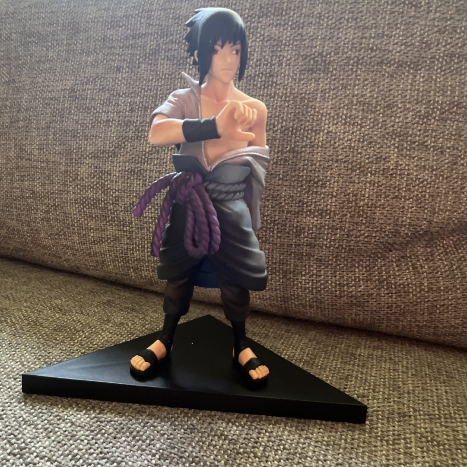 BANPRESTO Naruto Shippuden Sasuke Uchiha Anime PVC Collectible Figure
