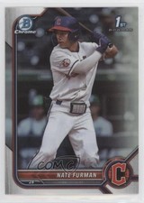 2022 Bowman Draft Chrome Refractor Nate Furman #BDC-182 0r5k